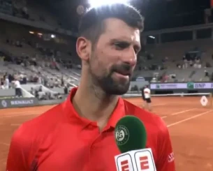 Η απίθανη αντίδραση του Τζόκοβιτς όταν έμαθε ότι η Παρί κατέκτησε το Champions League (video)