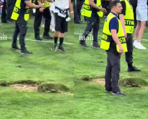 Οπαδοί της Παρί έσκισαν κομμάτια γηπέδου μετά την κατάκτηση του Champions League (video)