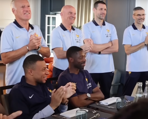 «Κοιτάξτε τον Μάρκους»: Το πείραγμα του Εμπαπέ για την απογοήτευση του Τουράμ μετά τον τελικό του Champions League