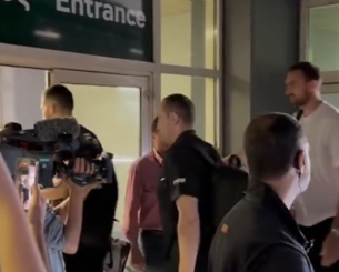 H άφιξη του Ολυμπιακού στο ΟΑΚΑ (video)