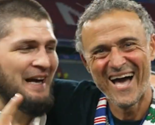 Ο Χαμπίμπ Νουρμαγκομέντοβ «τρόλαρε» τον Λουίς Ενρίκε: «1, 2, 3 Hala Madrid»