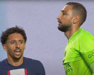 Η συγκινητική χειρονομία του Ντοναρούμα στους συμπαίκτες του στην Παρί πριν τον τελικό του Champions League