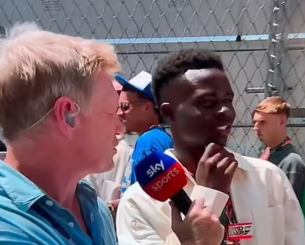 Ο Σάκα αρνήθηκε να μιλήσει στο grid walk της F1 κι ο κόσμος τον θεωρεί αλαζόνα (video)