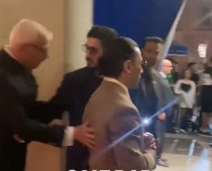 Άρχισαν να σπρώχνουν τον Νουσρέτ για να φύγει από το πάρτι της Παρί - Η αντίδρασή του (video)