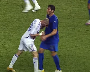 Από τον Αμάρο στον Ζιντάν και τον Ρέινα: Οι ποδοσφαιριστές που αποβλήθηκαν στο τελευταίο τους παιχνίδι