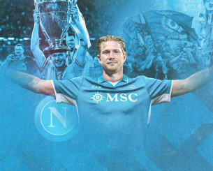 Εγινε το μεγάλο «μπαμ» και η Νάπολι ανακοίνωσε τον Ντε Μπρόινε - «Ο Βασιλιάς είναι εδώ»