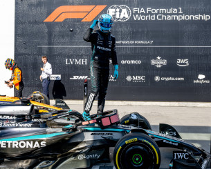 Ο Ράσελ εκθρόνισε τον Νόρις και ανέβηκε στην κορυφή του FP3 στο Άμπου Ντάμπι