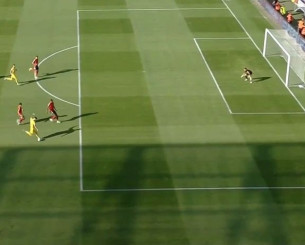 Τρομερό γκολ στο Ισπανία - Ρουμανία Κ21 (video)