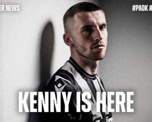 Ανακοινώθηκε ο Τζόντζο Κένι από τον ΠΑΟΚ και πήρε τη φανέλα με το «3»