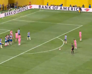 To βίντεο που κάνει ήδη τον γύρο του κόσμου - Η πανέμορφη εκτέλεση φάουλ του Μέσι