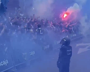 «Πανικός» στο Οβιέδο από χιλιάδες οπαδούς για το ιστορικό ματς με την Μιραντές (video)