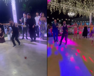 Ο Σιώπης παντρεύτηκε και στο γλέντι του έγινε χαμός (video)