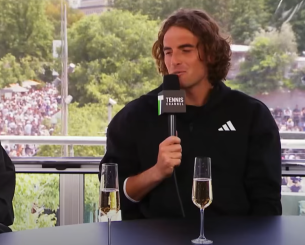 Ο Τσιτσιπάς αποκάλυψε πώς ξεκίνησε το love story με την Μπαντόσα (video)