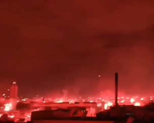 Οι οπαδοί της Ράγια Καζαμπλάνκα έβαλαν φωτιά σε όλη τη πόλη! (videos)