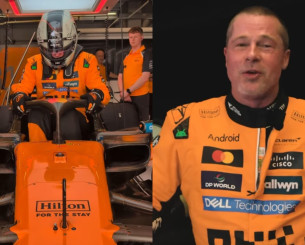 Από το κόκκινο χαλί στην πίστα – Ο Μπραντ Πιτ με μονοθέσιο F1