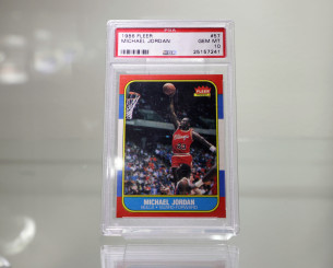 Ένα κομμάτι πλαστικό με την εικόνα και την υπογραφή του Τζόρνταν κόστισε 2.5 εκατομμύρια