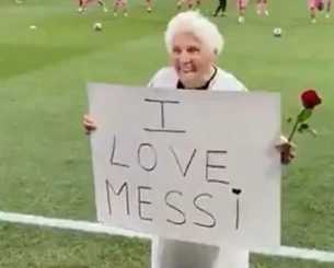 Η viral γιαγιά... ξαναχτυπά: «Αγαπώ τον Μέσι, η ηλικία είναι απλά ένα νούμερο» (video)