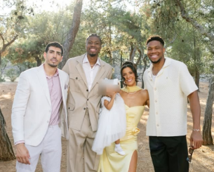 Ο Κώστας Αντετοκούνμπο βάφτισε την κόρη του με νονό τον Γιάννη - Γιατί την ονόμασαν Βελένα