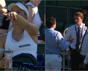 «Βγάλτε τον έξω, ίσως κρατάει μαχαίρι» - Σε σοκ η Πουτιντσέβα με fan - stalker κατά τη διάρκεια αγώνα της