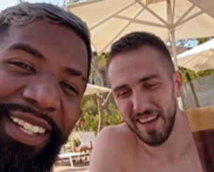 Ο Ροντινέι πήγε για μπάνιο με τον Φορτούνη: «Φρεντάκι με Κωστάρα»