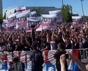 Στους δρόμους οι οπαδοί της Λιόν - «Τέξτορ, εξαφανίσου»