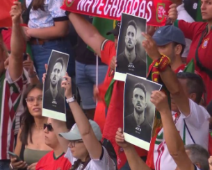 Ενός λεπτού σιγή στην μνήμη του Ζότα πριν τον αγώνα Πορτογαλία - Ισπανία στο Euro γυναικών (video)