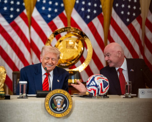 Στο πλευρό του Τραμπ ο Ινφαντίνο στη Σύνοδο Ειρήνης