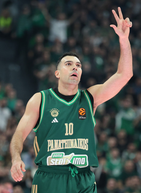 Συνεχίζει να γράφει ιστορία ο Σλούκας: Έφτασε τις 100 συμμετοχές με τον Παναθηναϊκό στην EuroLeague