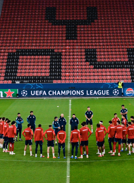 Το βίντεο του Athletiko από την προπόνηση του Ολυμπιακού στο Λεβερκούζεν