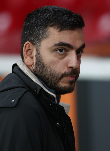 Ο Νίκος Σαββίδης στην προπόνηση του ΠΑΟΚ