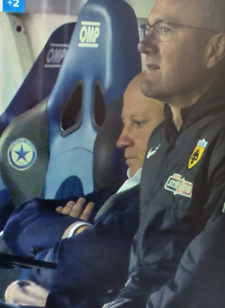 Το βλέμμα του Νίκολιτς μετά το ακυρωθέν γκολ του Βάργκα