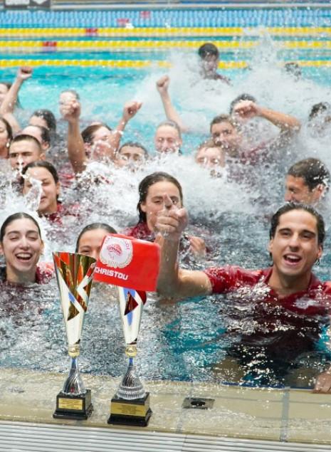 Ο Ολυμπιακός πρωταθλητής Ελλάδας στην κολύμβηση για 67η φορά - Είναι αήττητος από το 1996