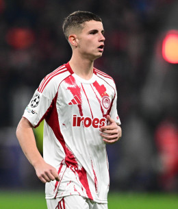 Το μήνυμα του Μουζακίτη μετά τον αποκλεισμό του Ολυμπιακού: «Περήφανοι για όσα καταφέραμε - Τώρα μένει ένας στόχος»