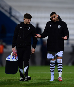 Εξαιρετικά αμφίβολος ο Γιακουμάκης για το Ολυμπιακός - ΠΑΟΚ