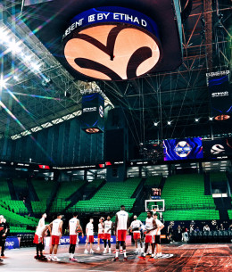 Τα πλάνα του Athletiko απ' την προπόνηση του Ολυμπιακού στο T-Center (photos)