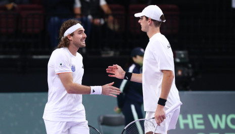 Η Ελλάδα επικράτησε στο διπλό και βρίσκεται ένα βήμα πριν την πρόκριση στο World Group Ι του Davis Cup