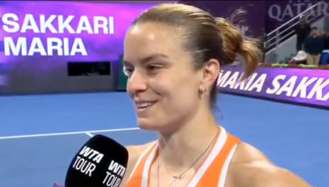 Σάκκαρη για τη νίκη κόντρα στη Σφίοντεκ: «Έπρεπε να με πείσω ότι μπορώ να νικήσω τέτοια παιχνίδια»