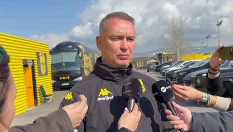 Γρηγορίου: «Να φανούμε αντάξιοι στον ιστορικό κόσμο του Άρη και στη βαριά φανέλα της ομάδας»