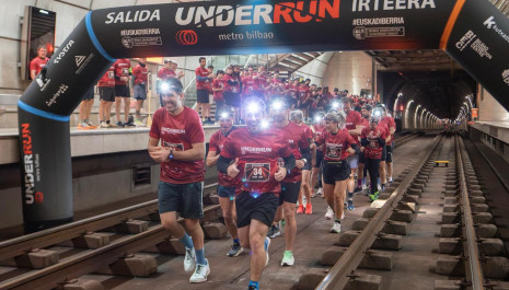 Ένας αγώνας δρόμου υπόγειος: Στο μετρό του Μπιλμπάο η κούρσα ήταν μέχρι... τερματικού σταθμού (video)