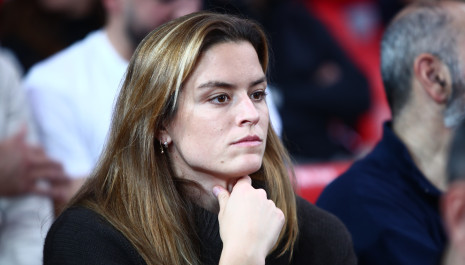 Η Μαρία Σάκκαρη στο ΣΕΦ με τον σύντροφό της Κωνσταντίνο Μητσοτάκη