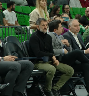 Ο Καραγκούνης στο T-Center για το Παναθηναϊκός - Μερσίν