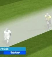 Το απόλυτα οριακό οφσάιντ στο ΑΕΚ-Λεβαδειακός: Το γκολ του Πεντρόσο που ακυρώθηκε για εκατοστά