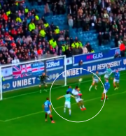 Τι έβαλε - Ο Τσερμίτι με εκπληκτικό ανάποδο ψαλίδι άνοιξε το σκορ στο Ρέιντζερς - Σέλτικ