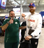 Ο Γουόκαπ έκλεψε την παράσταση σε απίθανη φωτογραφία με φίλο του Παναθηναϊκού