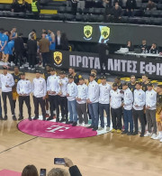 Η ΑΕΚ τίμησε τους πρωταθλητές Εφήβους της (video)