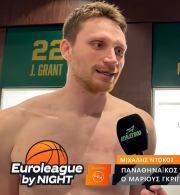 Ο Μάριους Γκριγκόνις στην «Euroleague by Night»: «Δεν υπάρχει καλύτερη ομάδα από εδώ»