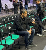 Παρών ο Αγγελόπουλος στο τελευταίο shootaround της ΑΕΚ ενόψει μεγάλου τελικού BCL
