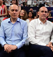 Παρουσία Αγγελόπουλων η προπόνηση του Ολυμπιακού πριν από το Game 3
