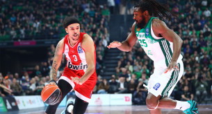 Η βαθμολογία της Stoiximan GBL μετά τη νίκη του Ολυμπιακού επί του Παναθηναϊκού