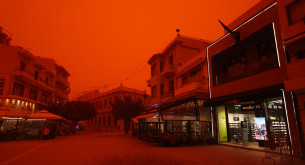 Με φόντο τη... Σαχάρα ο ΟΦΗ ετοιμάζεται για τον τελικό με τον ΠΑΟΚ - Οι απόκοσμες φωτογραφίες από το Ηράκλειο